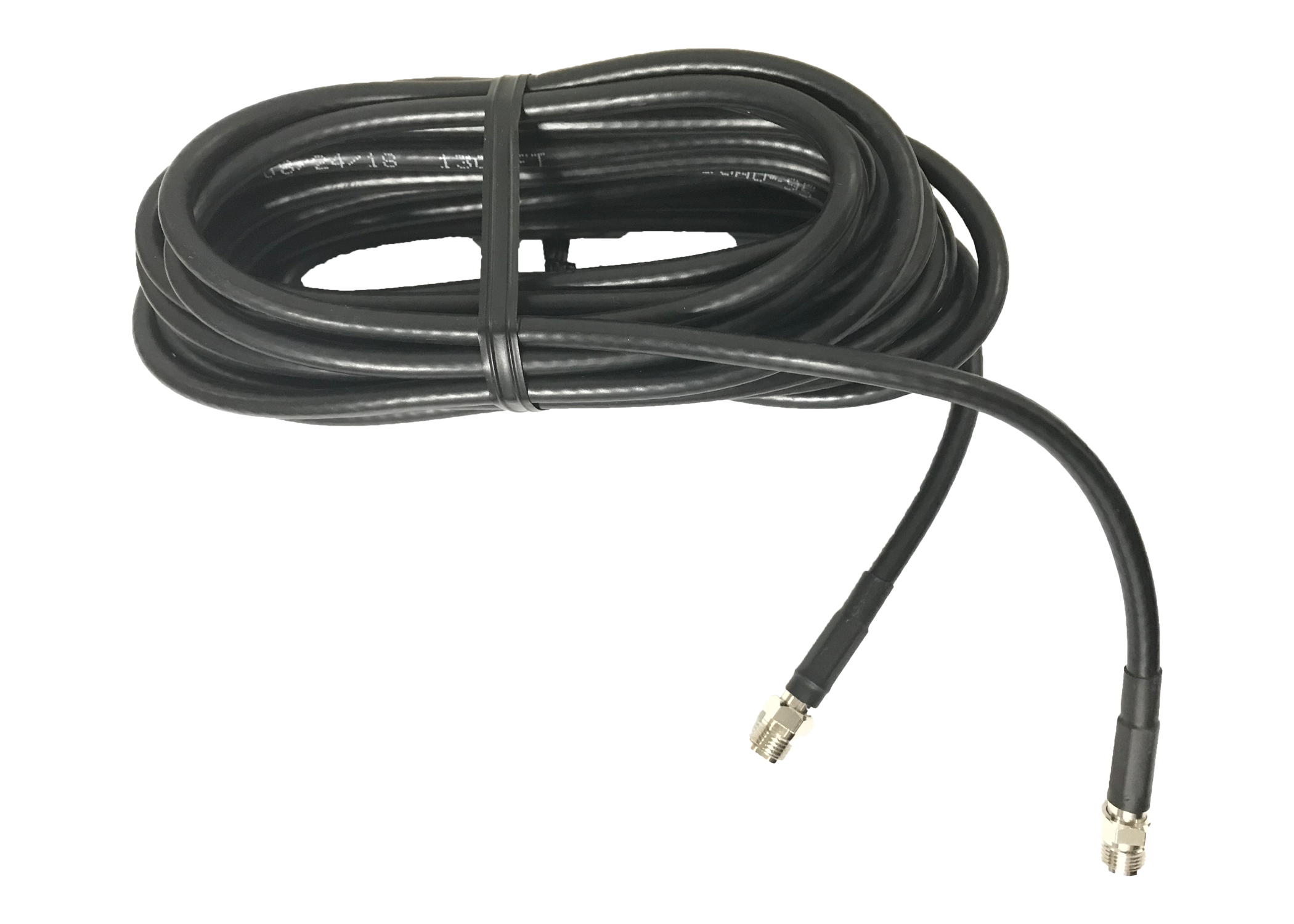 PROCOMM - 18NIPNIP 18' RG58AU COAX WITH 95% SHEILD & FEMALE NIP CONNECTOR ON BOTH ENDS