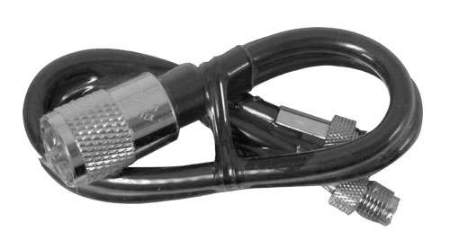 MALE PL259 TO DOUBLE FEMALE MINI UHF