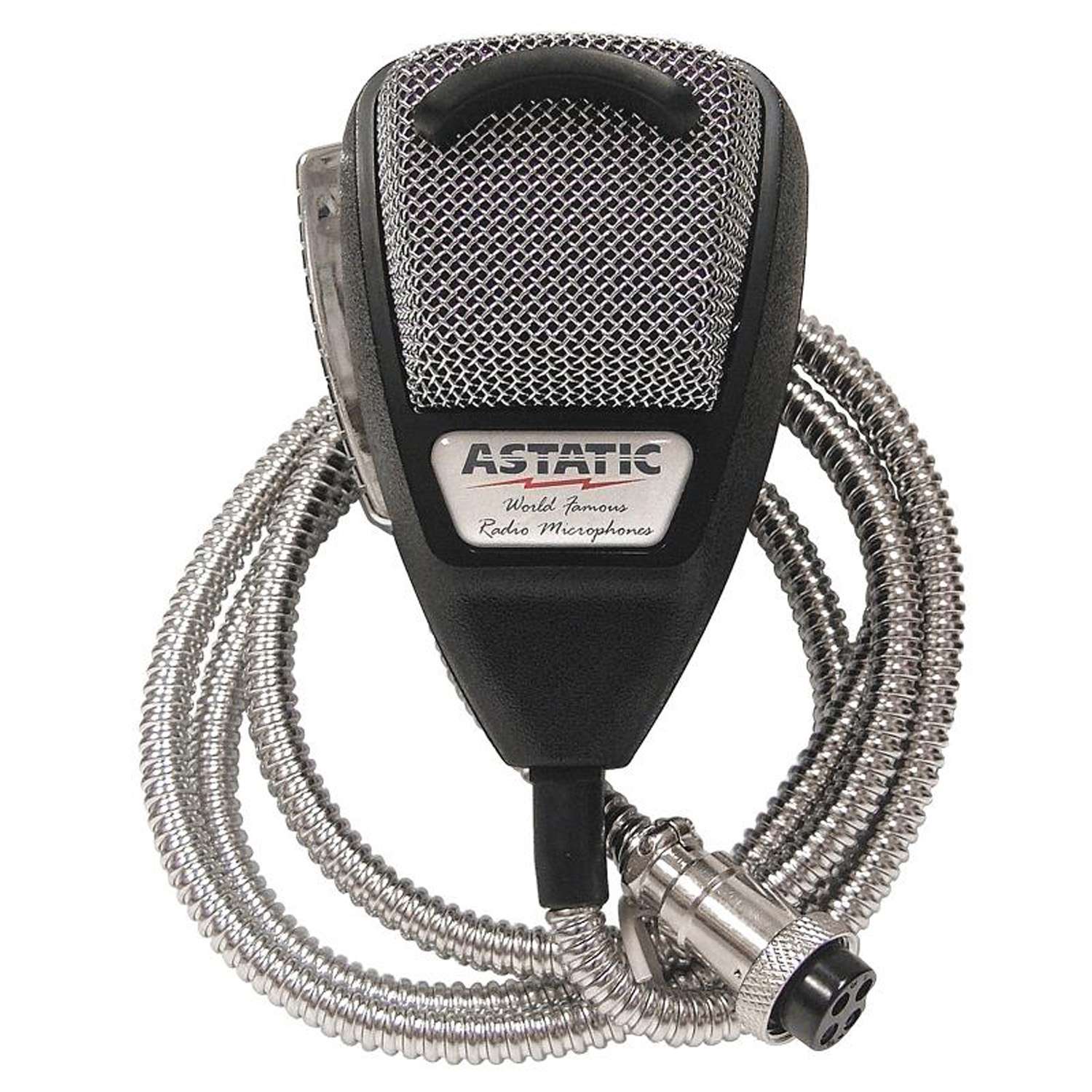 ASTATIC SILVER EDITION NOISE CANCELING MICROPHONE (636LSE)