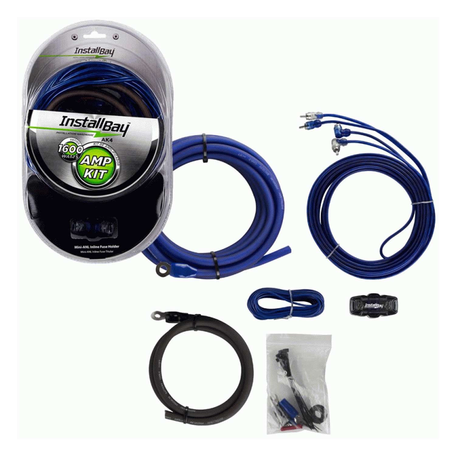 METRA - 4 GAUGE 1,600 WATT AMPLIFIER INSTALLATION KIT