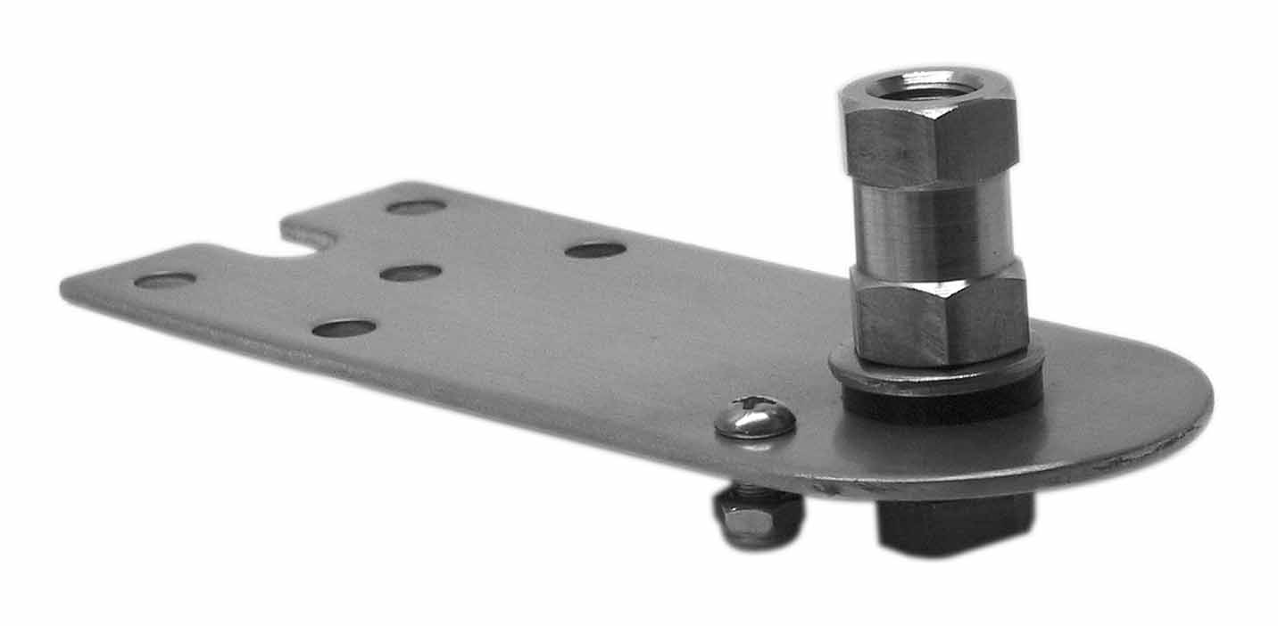 5-1/2" LONG STAINLESS STEEL FLAT ANTENNA MOUNT