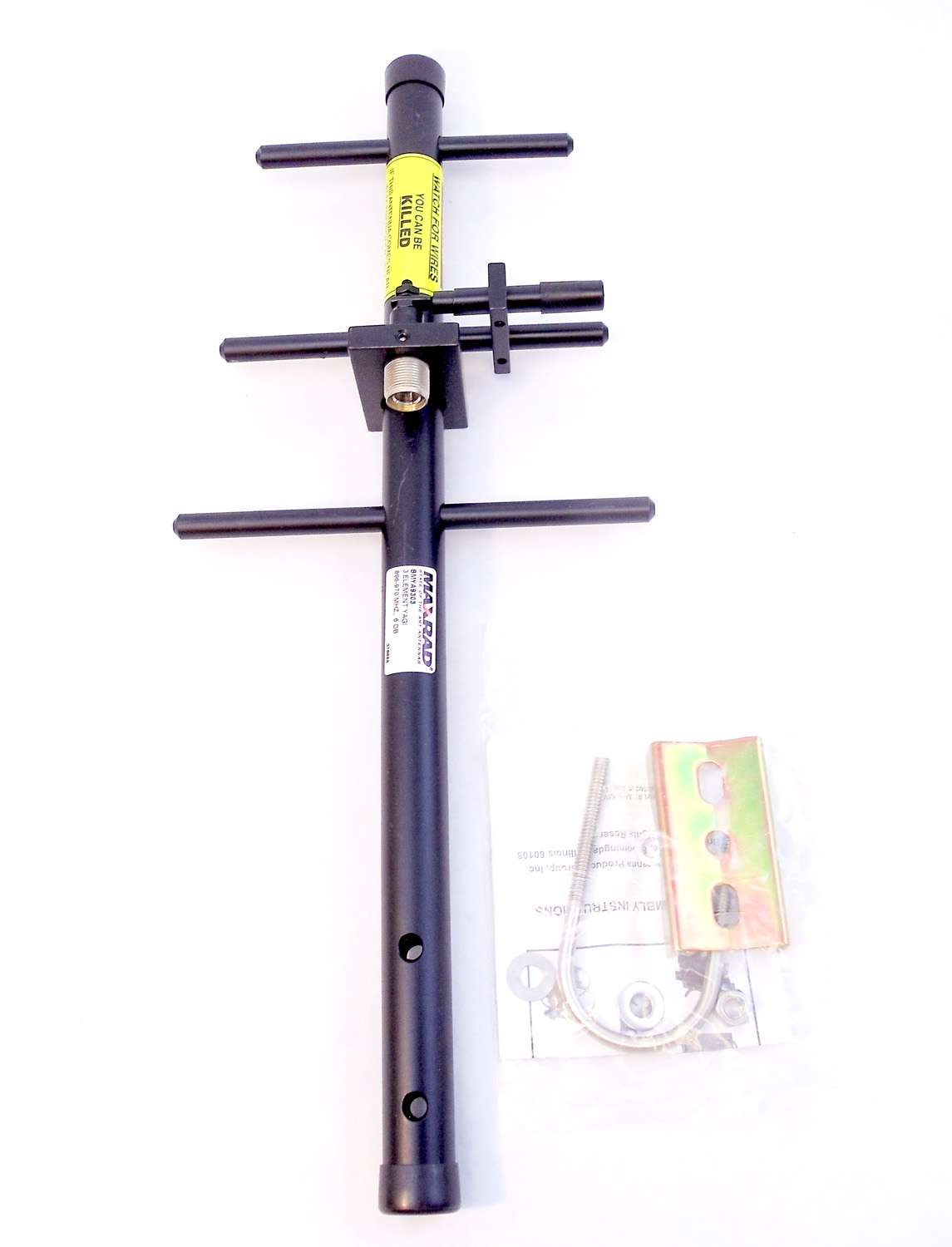 MAXRAD - 3 ELEMENT 890-960 MHZ 6.4 DB GAIN DIRECTIONAL YAGI WITH S0239 FITTING