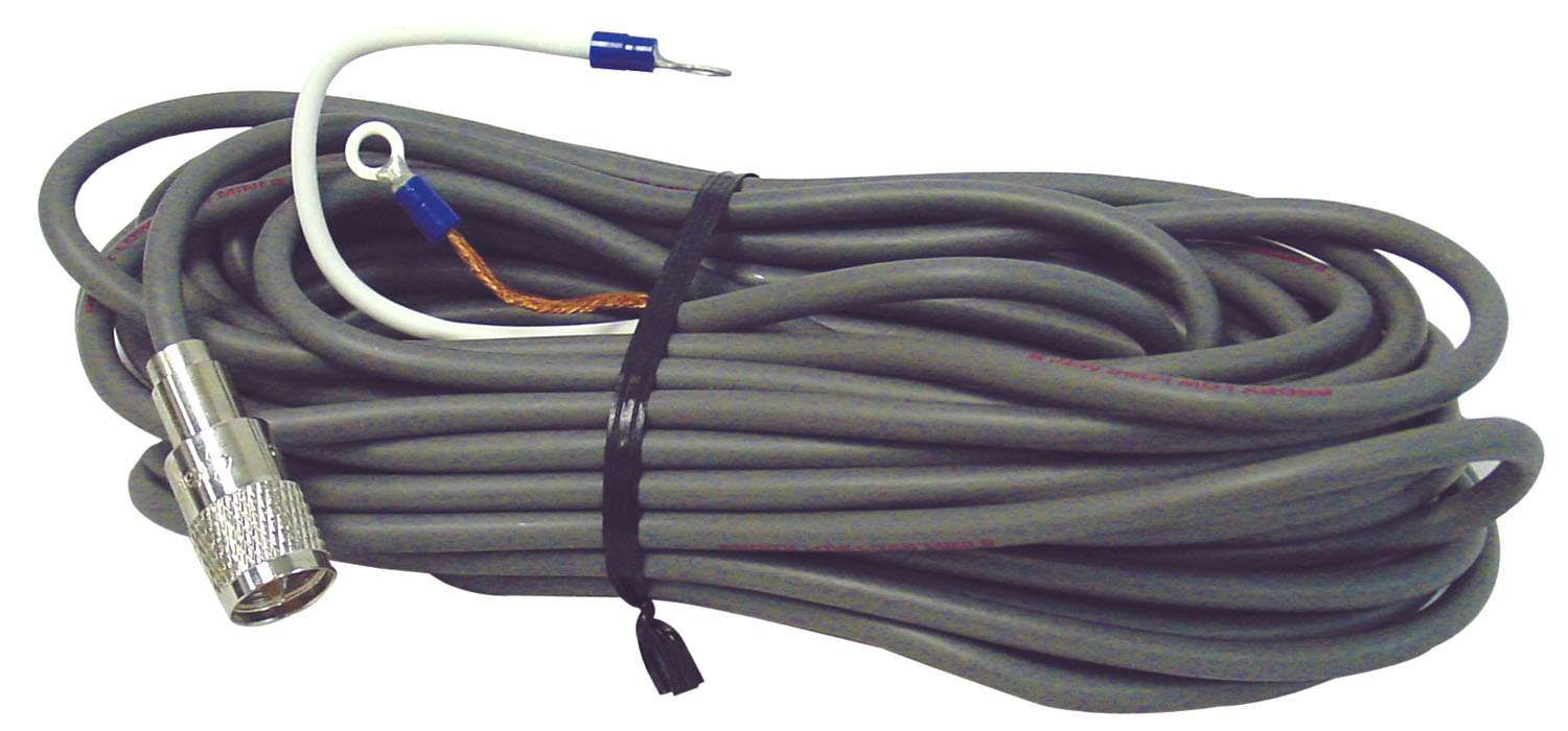 PROCOMM - 39 FOOT LOW LOSS RG8X COAX CABLE WITH SOLDERED PL259 AND LUG  CONNECTORS