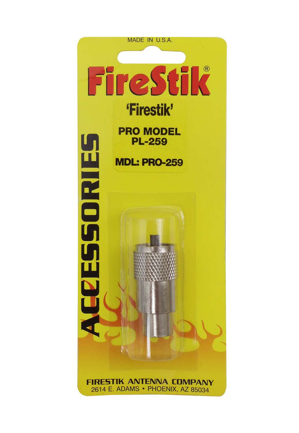 FIRESTIK- PRO-259 PROFESSIONAL GRADE PL259 CONNECTOR