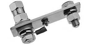 FIRESTIK - SS124 UNIVERSAL STAINLESS STEEL FLAT MOUNT WITH K4 LUG TYPE STUD