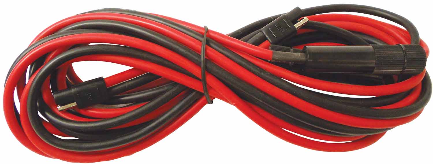 WORKMAN - 14' 8 GAUGE QUICK DISCONNECT WITH 2 30 AMP INLINE FUSE HOLDERS