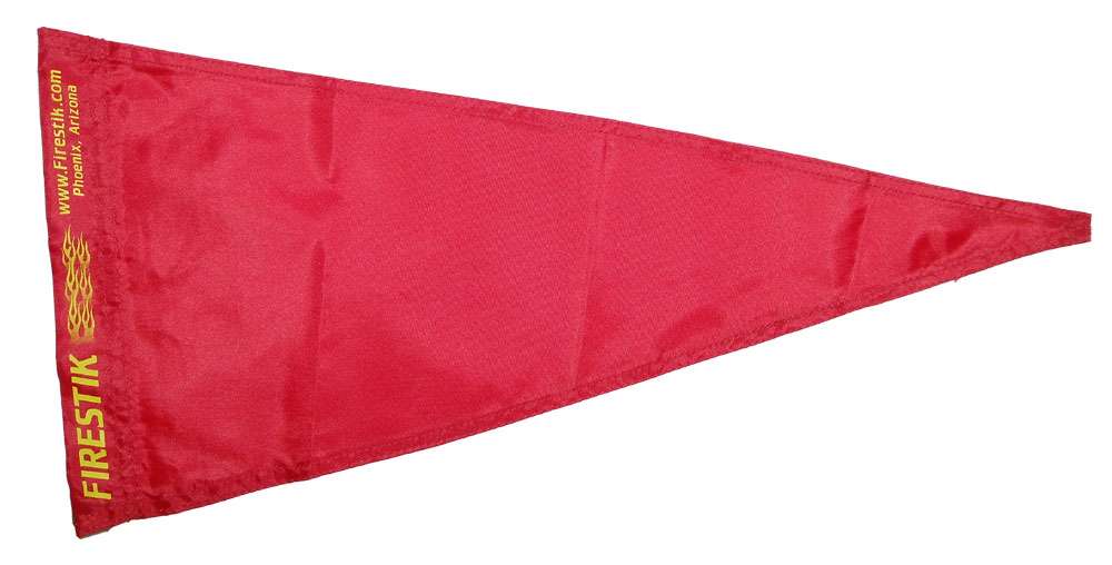 FIRESTIK REPLACEMENT FLAG FOR F9 STICKS (RED PENNANT)