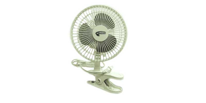 TRACKER 6" 2 SPEED CLIP-ON AC FAN