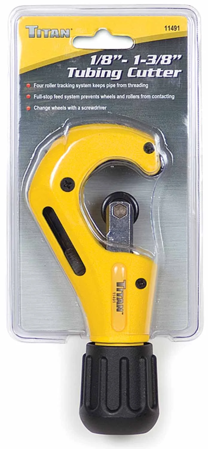 TITAN - 11491 1/8"X1-3/8" TUBING CUTTER