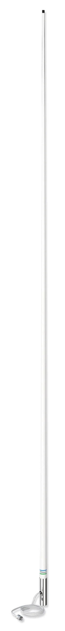 SHAKESPEARE - 5202 HEAVY DUTY 8' COLLINEAR PHASED VHF MARINE ANTENNA WITH 20 FOOT COAX CABLE & PL259 CONNECTOR