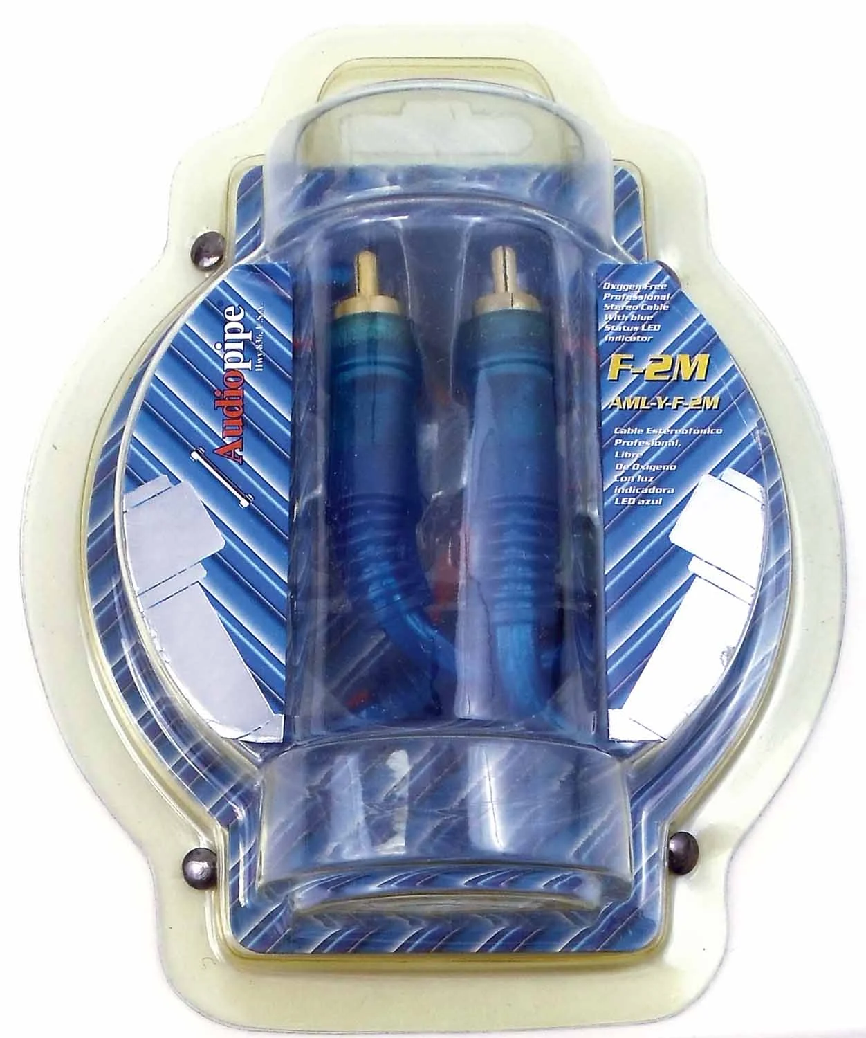 OXYGEN FREE Y CABLE ADAPTER 1 FEMALE TO 2 MALE
