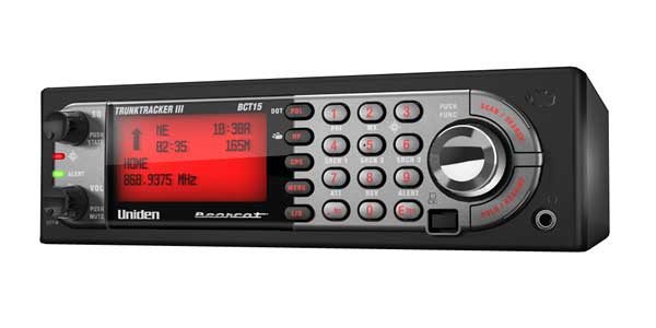 UNIDEN BCT15X 9,000 CHANNEL GPS ENABLED PREPROGRAMMED SCANNER WITH TRUNK TRACKER III