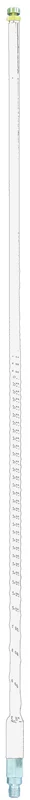 FIRESTIK - FL4-W 4 FOOT "FIREFLY" 5/8 WAVE 200 WATT CB ANTENNA IN WHITE