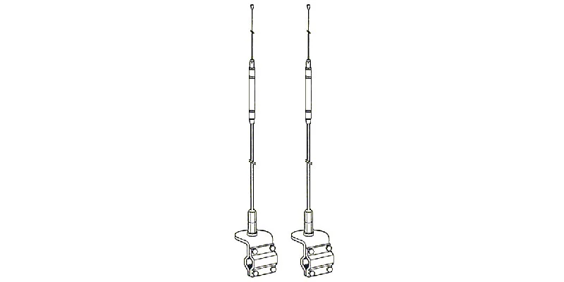 3/4 WAVE DUAL ANTENNA SYSTEM