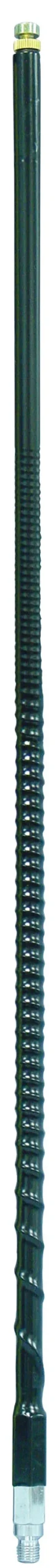 FIRESTIK - TM3-B MACH-10 650 WATT 3' TALL 5/8 WAVE 10 METER (28.300 - 28.500) TUNEABLE TIP ANTENNA IN BLACK