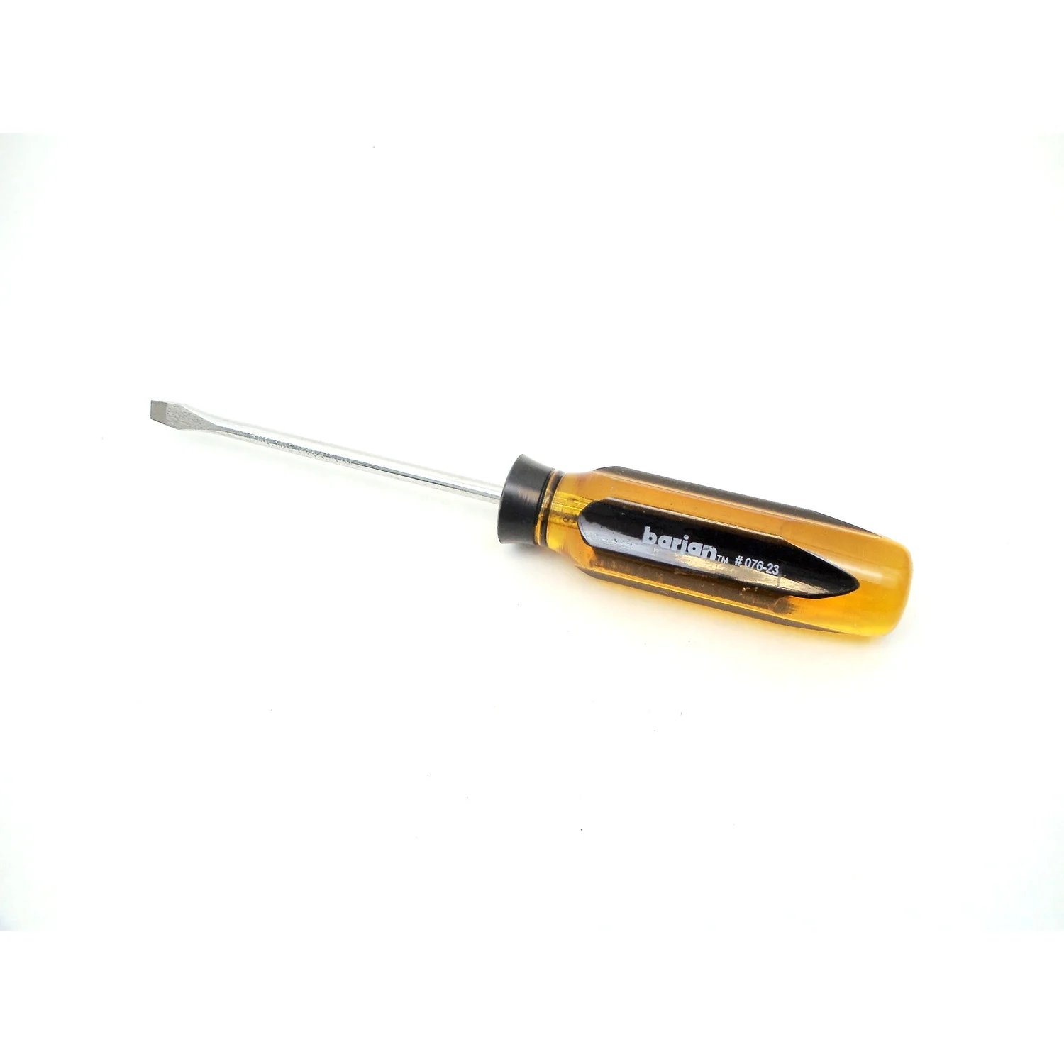 BARJAN - 3/16" X 4" FLAT SCREW DRIVER WITH MAGNETIC TIP