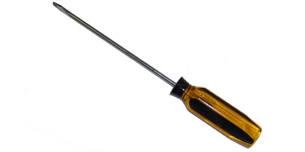 ELECTRICIAN FLAT SCREWDRIVER, MAGNET TIP