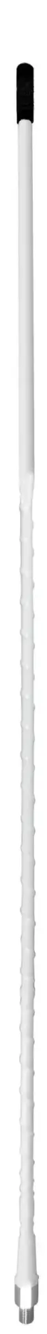 2' 3/8X24 THREAD FIBERGLASS ANT. WHITE (BULK)