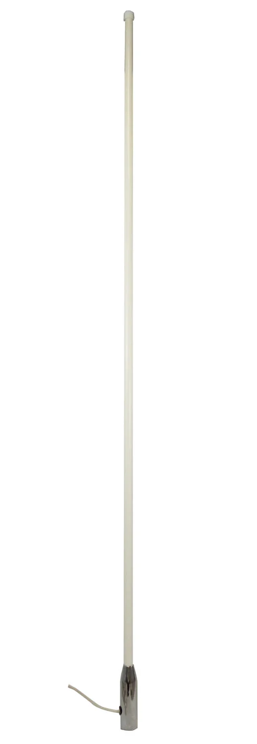 MAXRAD - 54" TALL 815-896 MHZ 100 WATT 5DB CELLULAR MARINE ANTENNA WITH 40 FEET OF WHITE RG8X COAX CABLE & MINI UHF CONNECTOR, REQUIRES STANDARD MARINE MOUNT
