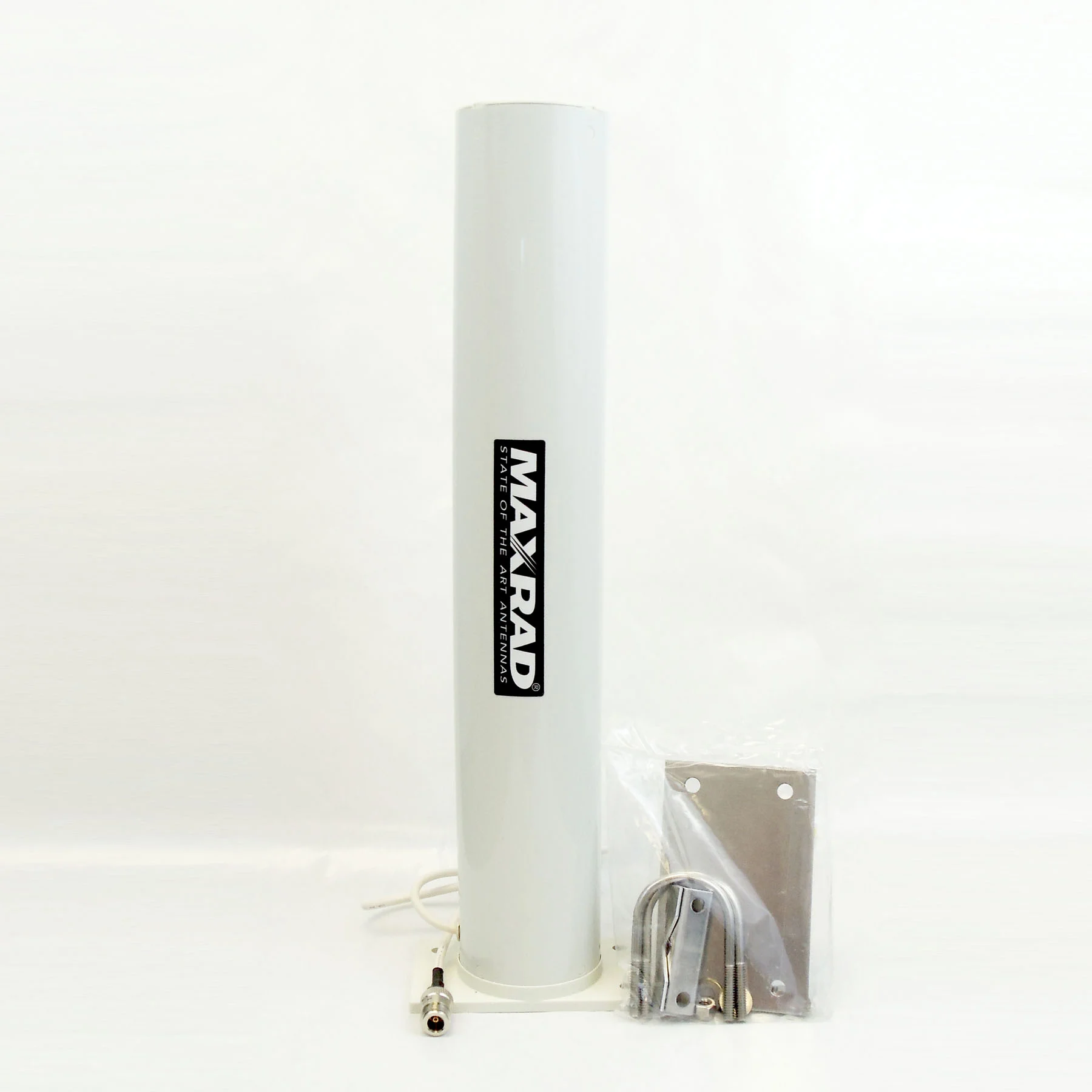 PCTEL/MAXRAD - MYP24013 2.4 GHZ, 13.5 DBI, 16 ELEMENT 18 INCH TALL ENCLOSED WHITE YAGI ANTENNA WITH "N" FEMALE CONNECTOR