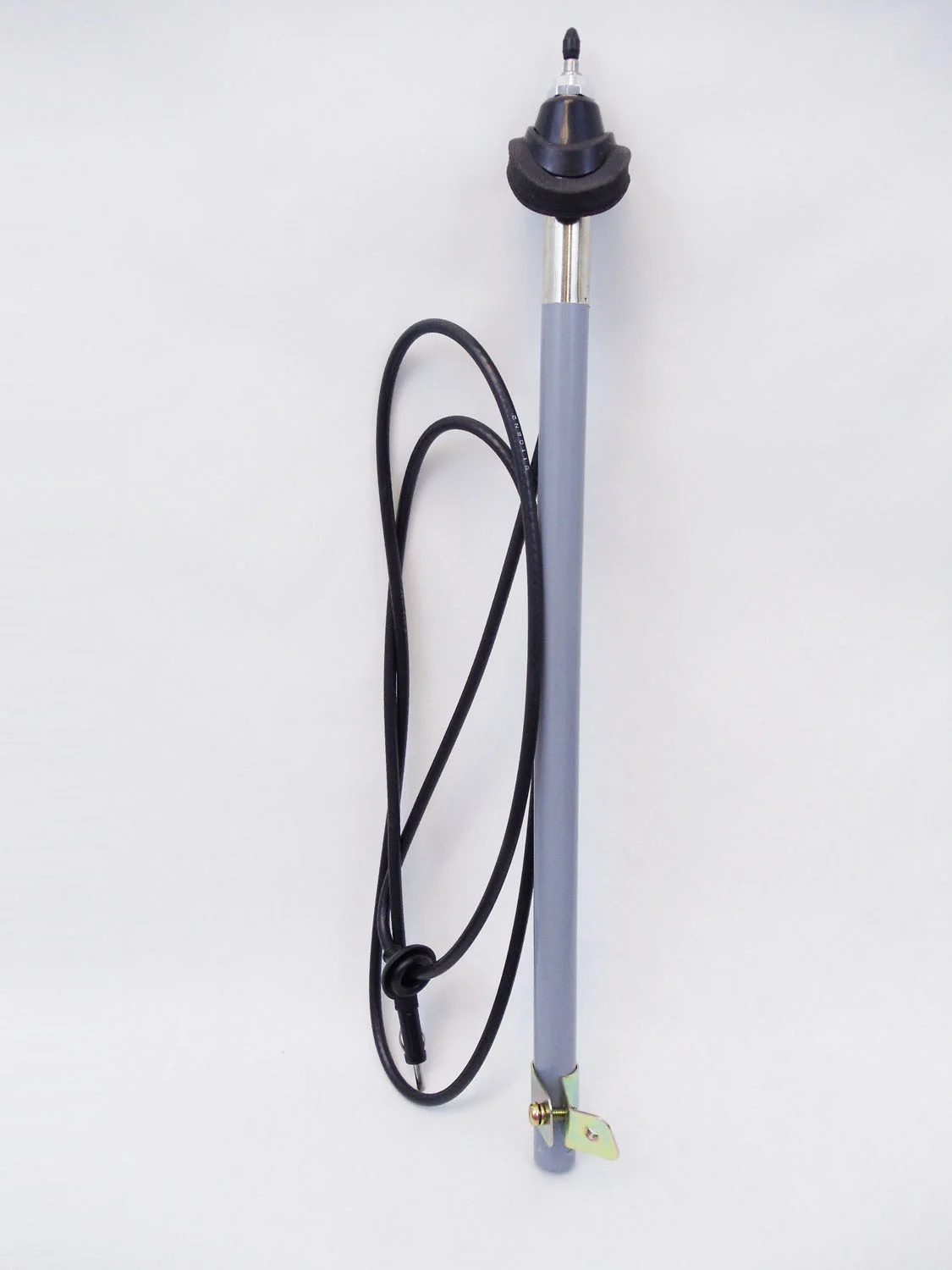 HARADA - DODGE D50, PLYMOUTH ARROW & CHAMP 3-SECTION CHROME WITH BLACK BASE AM/FM REPLACEMENT ANTENNA