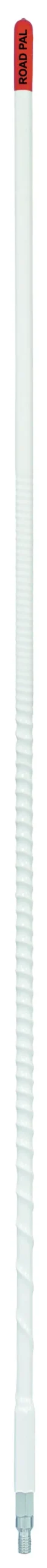 FIRESTIK - RP3-W ROADPAL 3' FLEXIBLE 275 WATT WHITE 5/8 WAVE CB ANTENNA WITH 3/8"X24" THREADED BASE