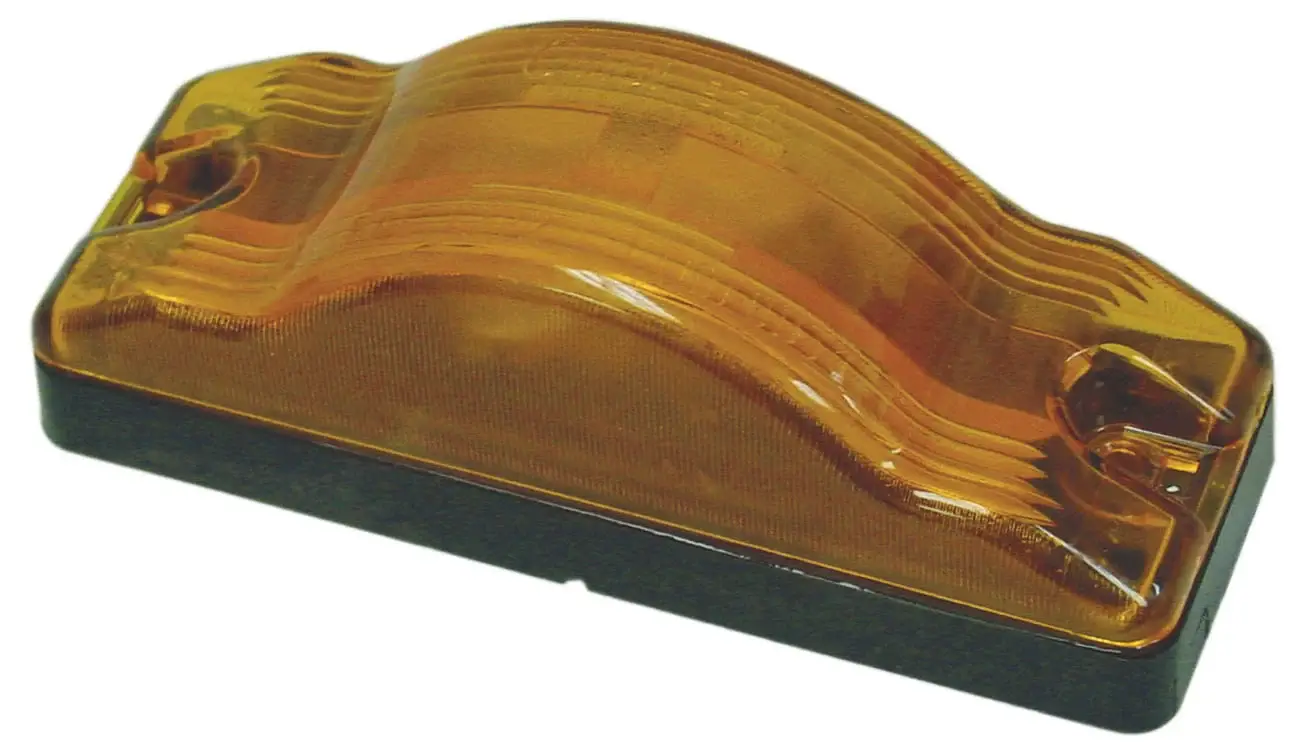 GROTE 9241 - 2 HOLE SAE2P2 AMBER MARKER LIGHT