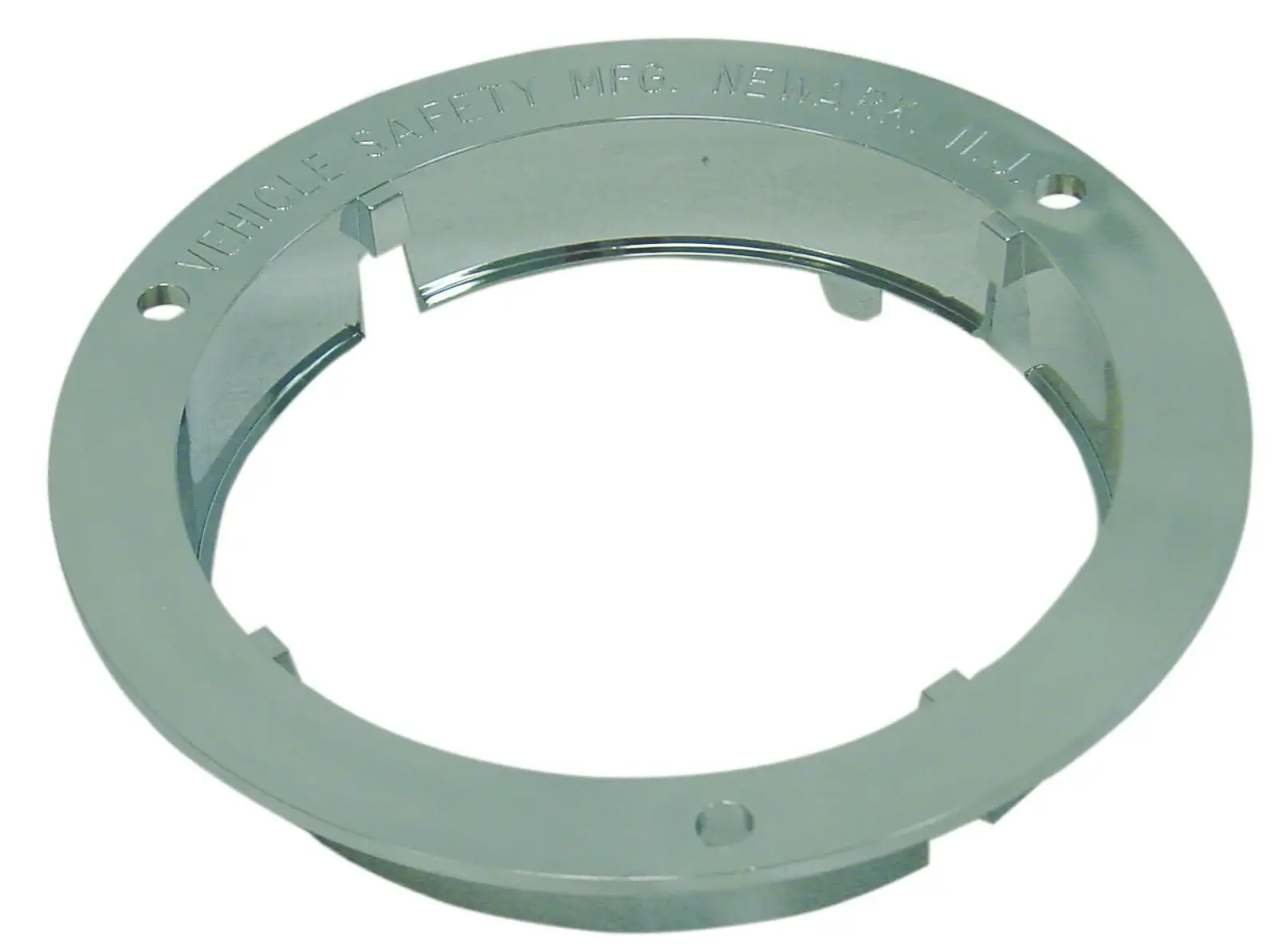 4"  CHROME LOCKING FLANGE  - CARDED