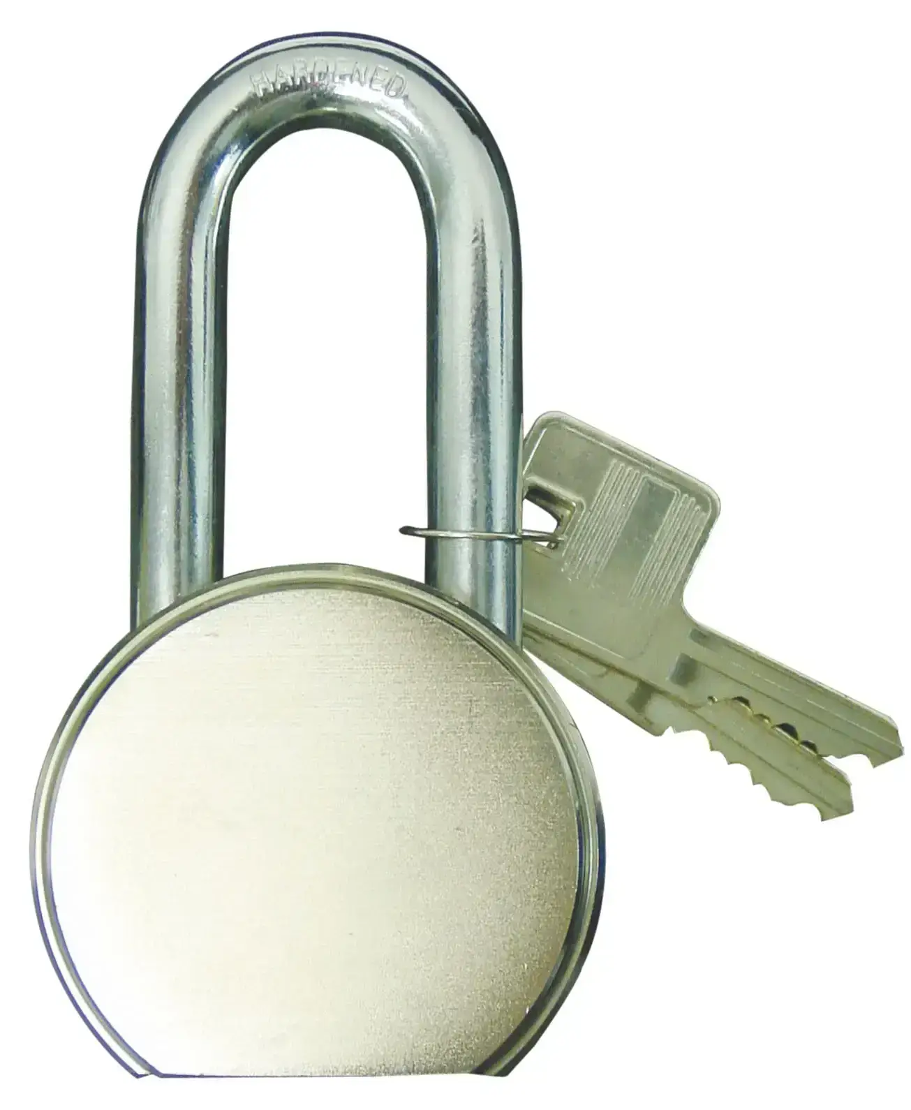 HEAVY DUTY 2-1/2" CASE HARDENED STEEL SHANK PADLOCK WITH 2 KEYS