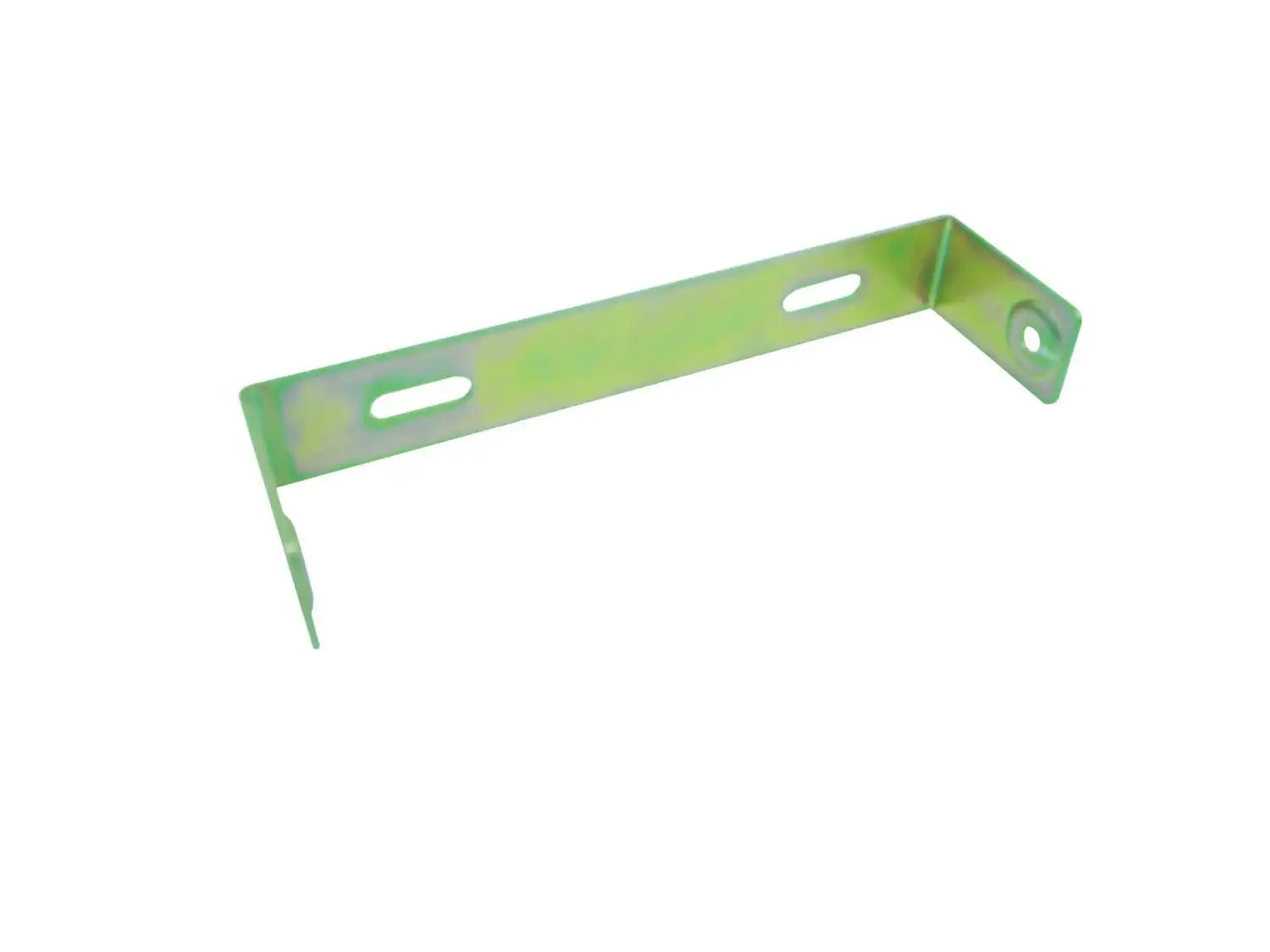 6" SINGLE HOLE BRASS FINISH REPLACEMENT MOUNTING BRACKET FOR CB RADIOS
