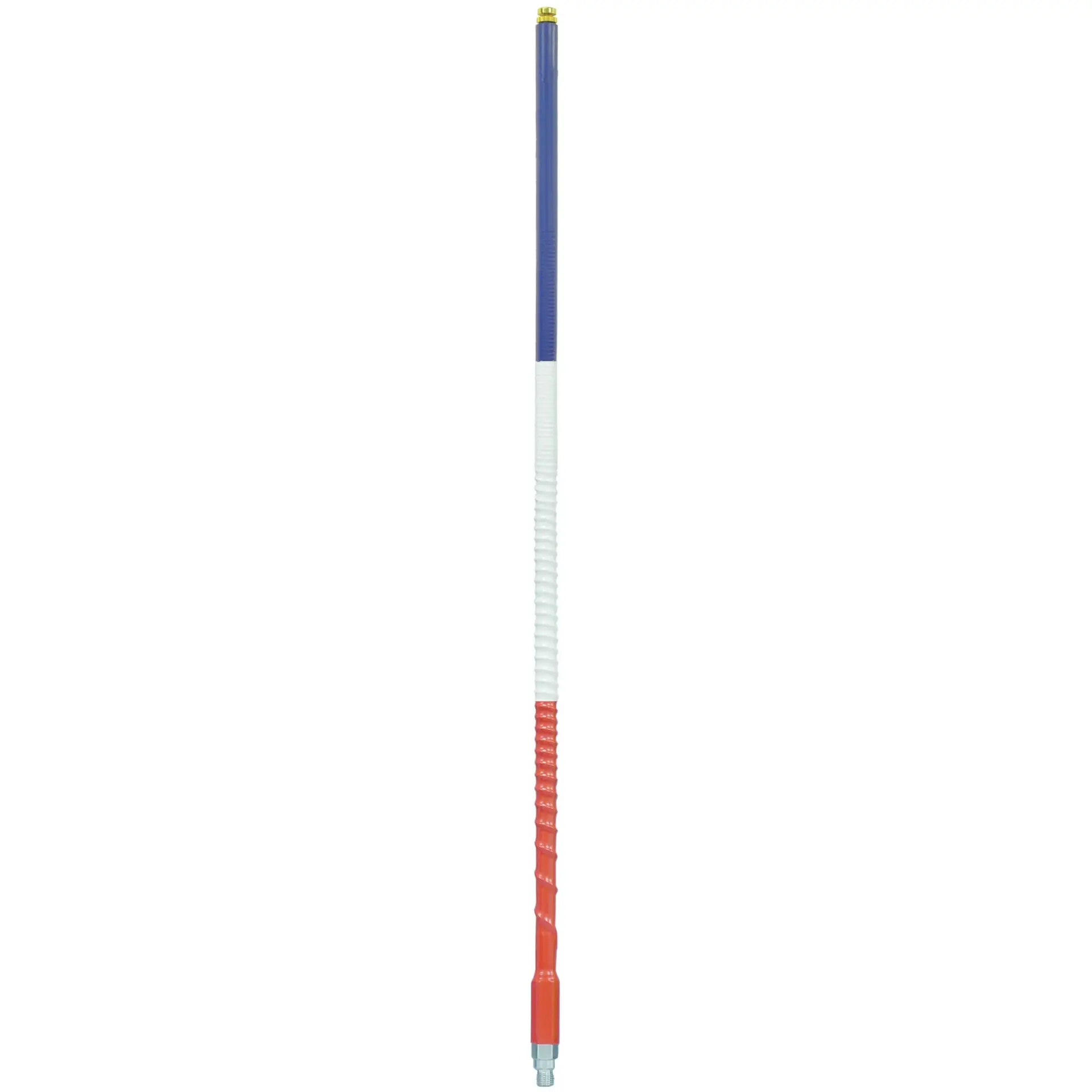 FIRESTIK FS3 3-ft Heavy Duty 650W Top-Loaded 5/8 Wave CB Antenna with 3/8"x24" Threaded Base