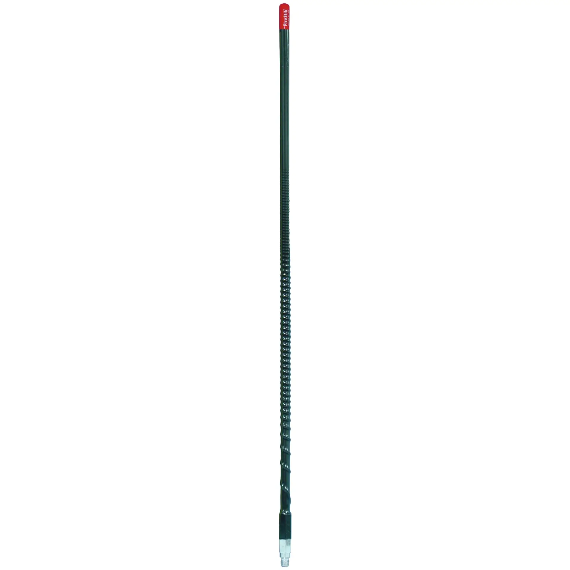 Firestik KW5 - 5' Heavy Duty Trim-to-Tune 500W Top Loaded Fiberglass 5/8 Wave CB Antenna with 3/8"x24" Threaded Base
